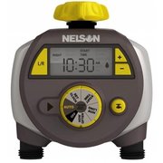 Nelson Sprinkler Nelson Sprinkler 56612 Large Double Outlet Timer With Easy To Read LCD Screen 56612